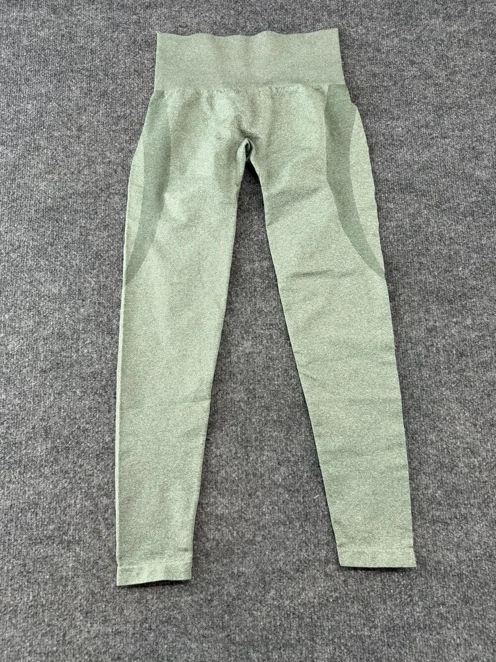 NVGTN Leggings Womens Small Green High Waist Seamless Ankle Yoga Gym Pants